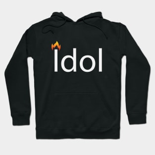 Idol artistic text design Hoodie